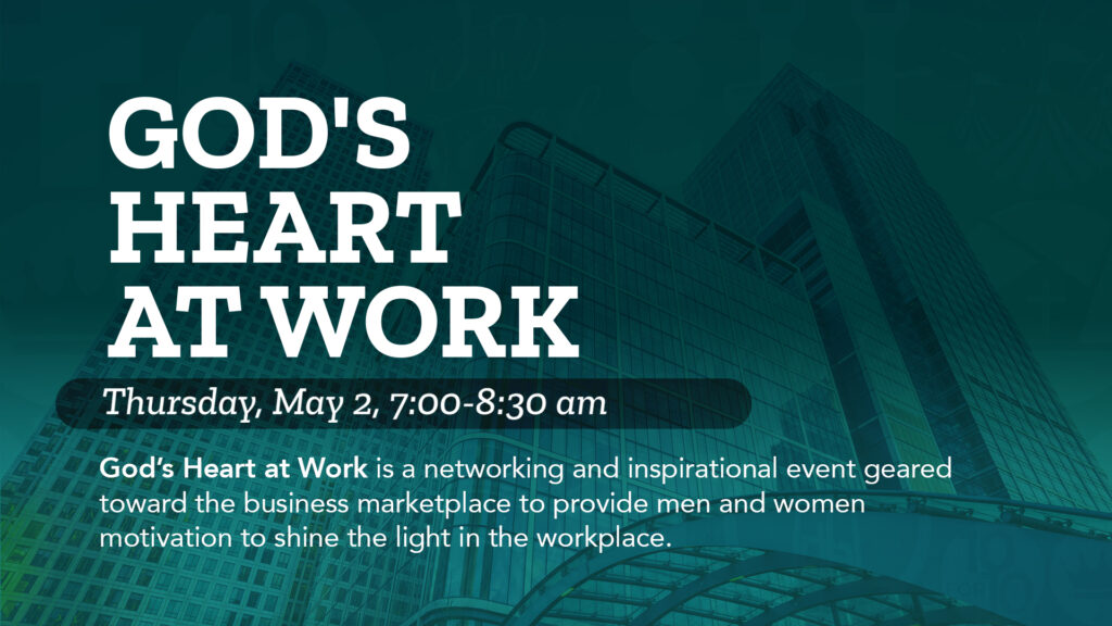 Gods Heart at Work Hope  Event